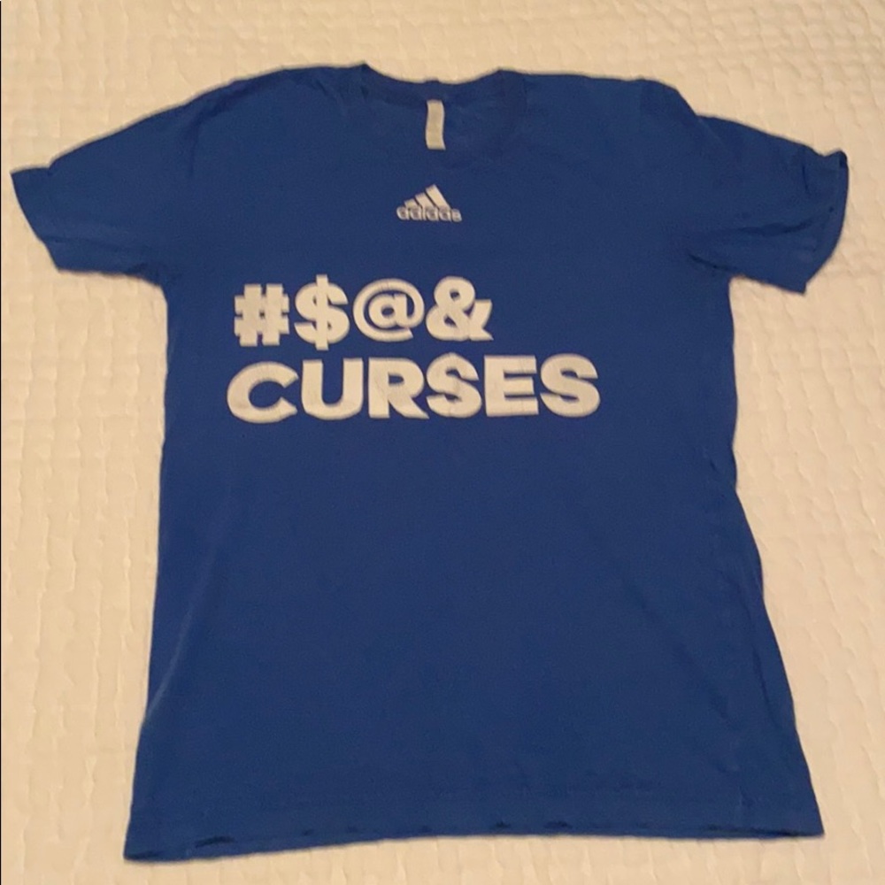 Adidas 2016 Cubs World Series Win Tshirt